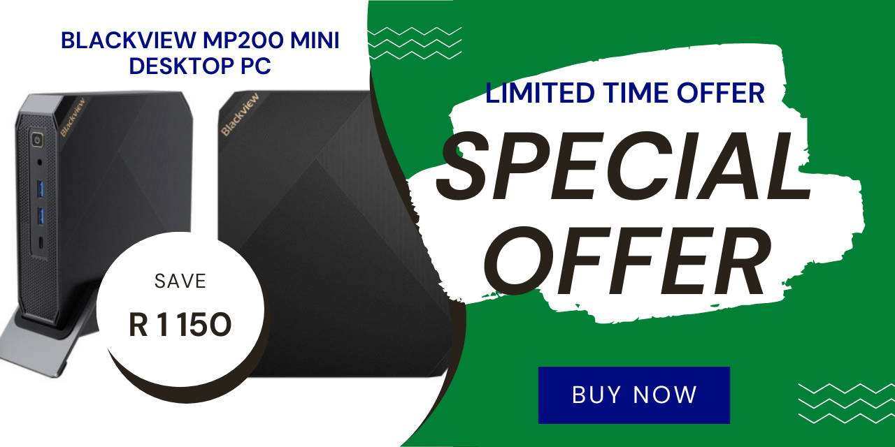 buy Blackview MP200 Mini Desktop PC and save R 1 150